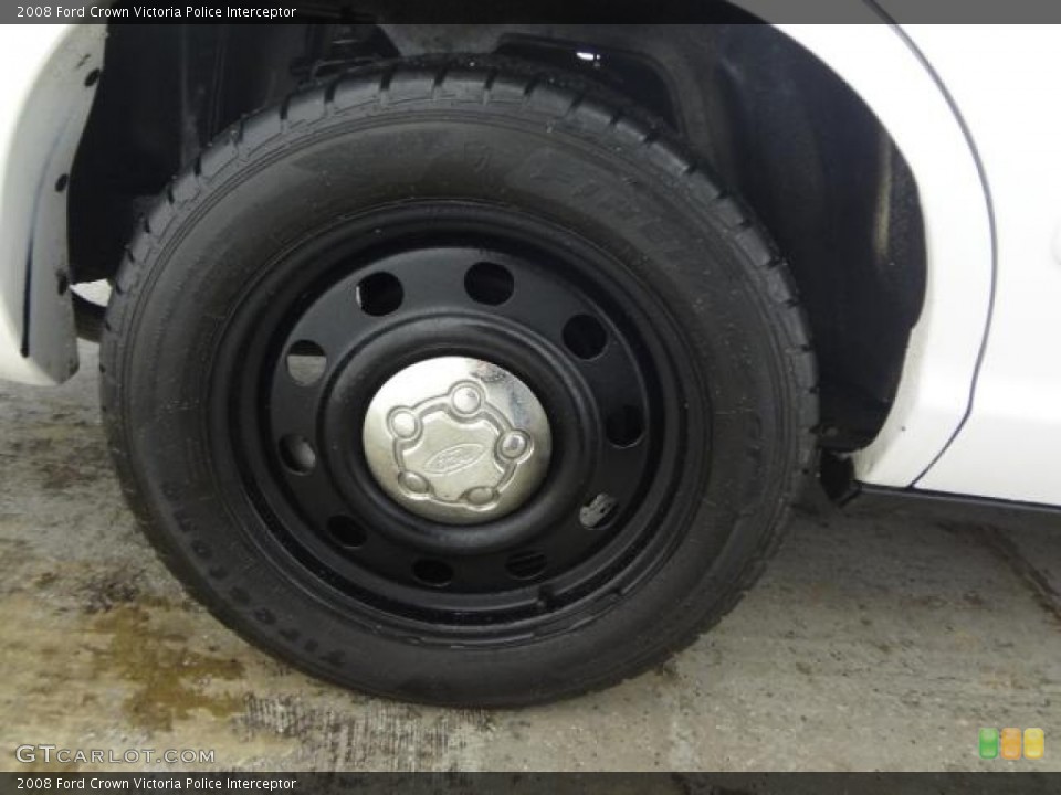 2008 Ford Crown Victoria Police Interceptor Wheel and Tire Photo #78585501