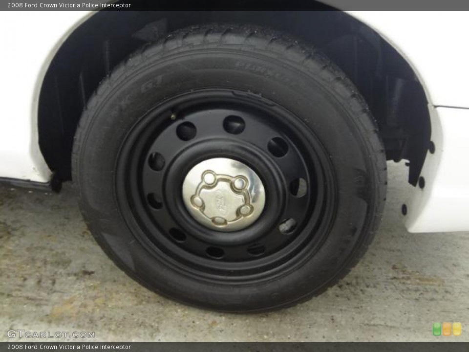 2008 Ford Crown Victoria Police Interceptor Wheel and Tire Photo #78585522