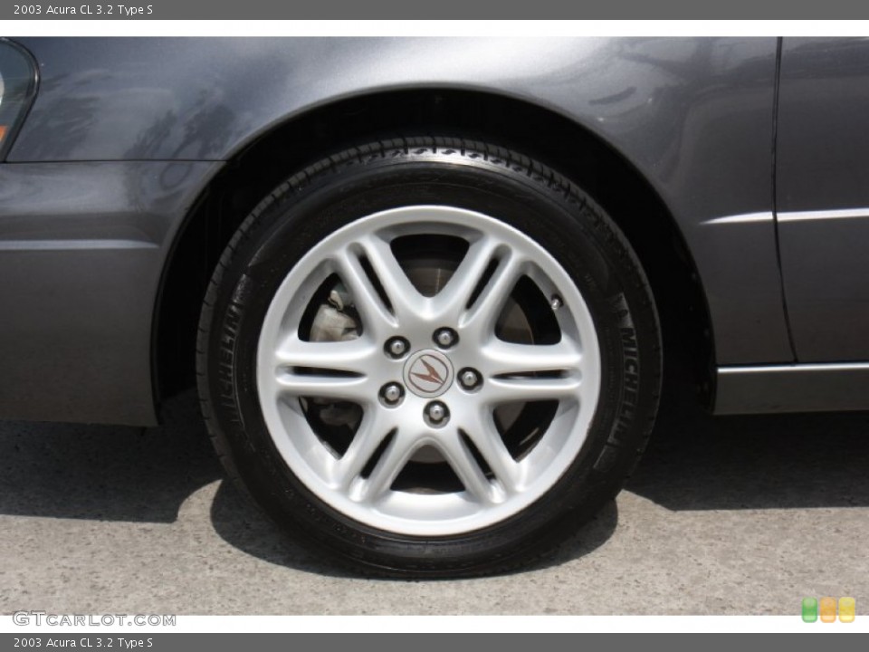 2003 Acura CL 3.2 Type S Wheel and Tire Photo #78596922