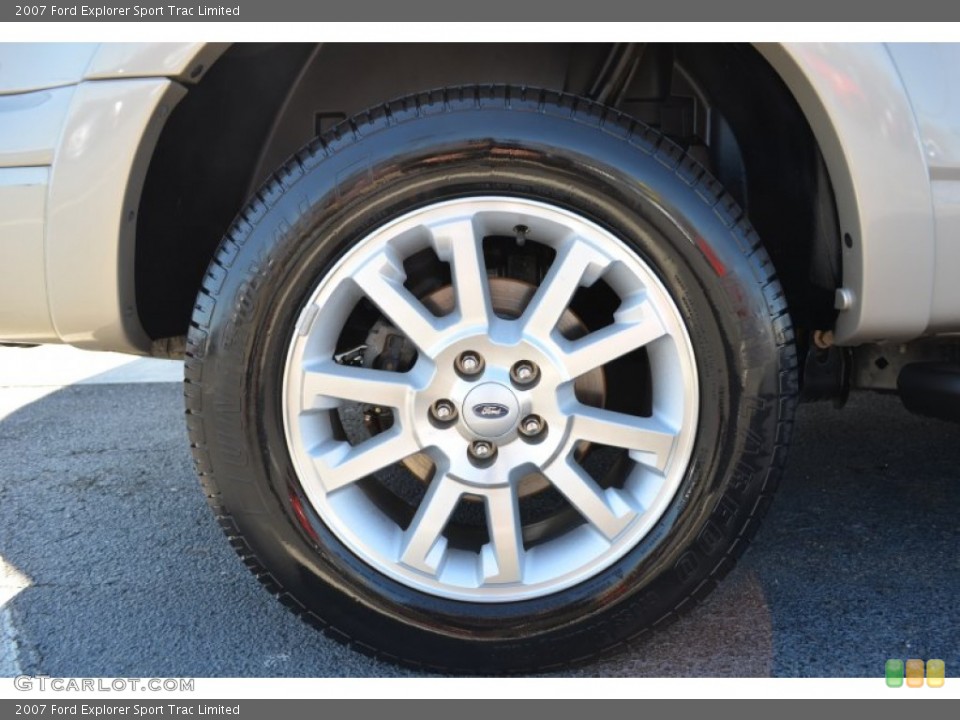 2007 Ford Explorer Sport Trac Wheels and Tires