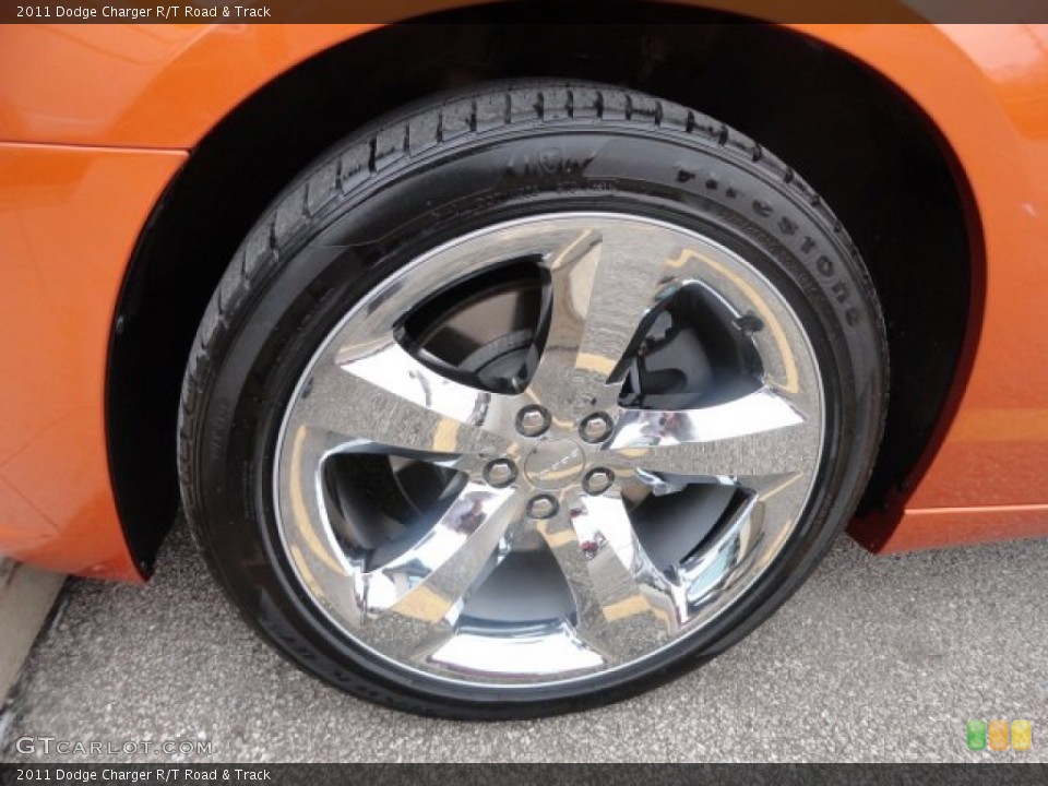 2011 Dodge Charger R/T Road & Track Wheel and Tire Photo #78601020