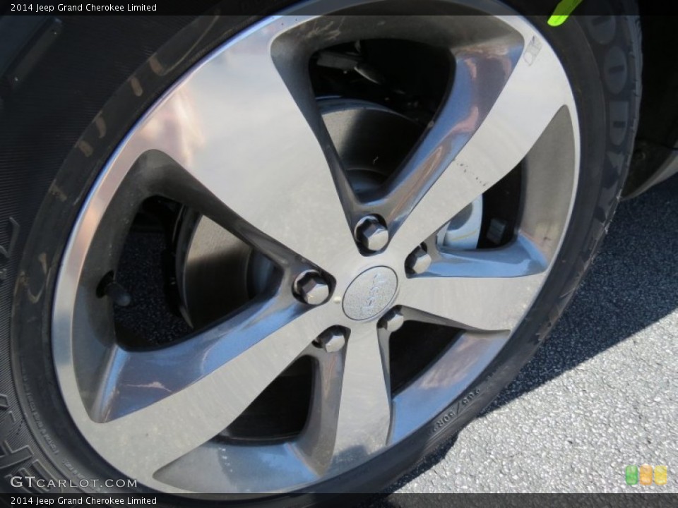 2014 Jeep Grand Cherokee Limited Wheel and Tire Photo #78605910