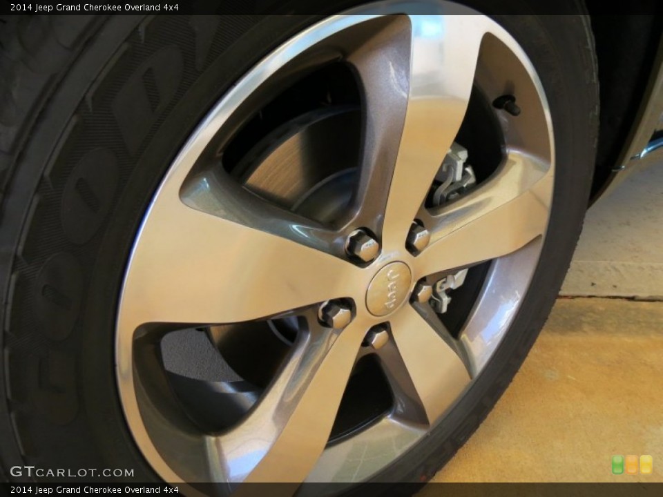2014 Jeep Grand Cherokee Overland 4x4 Wheel and Tire Photo #78606680