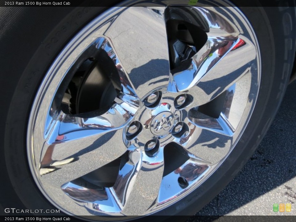 2013 Ram 1500 Big Horn Quad Cab Wheel and Tire Photo #78609069