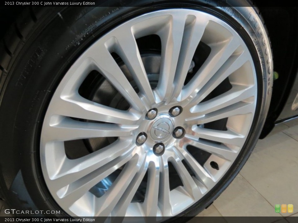 2013 Chrysler 300 C John Varvatos Luxury Edition Wheel and Tire Photo #78611232