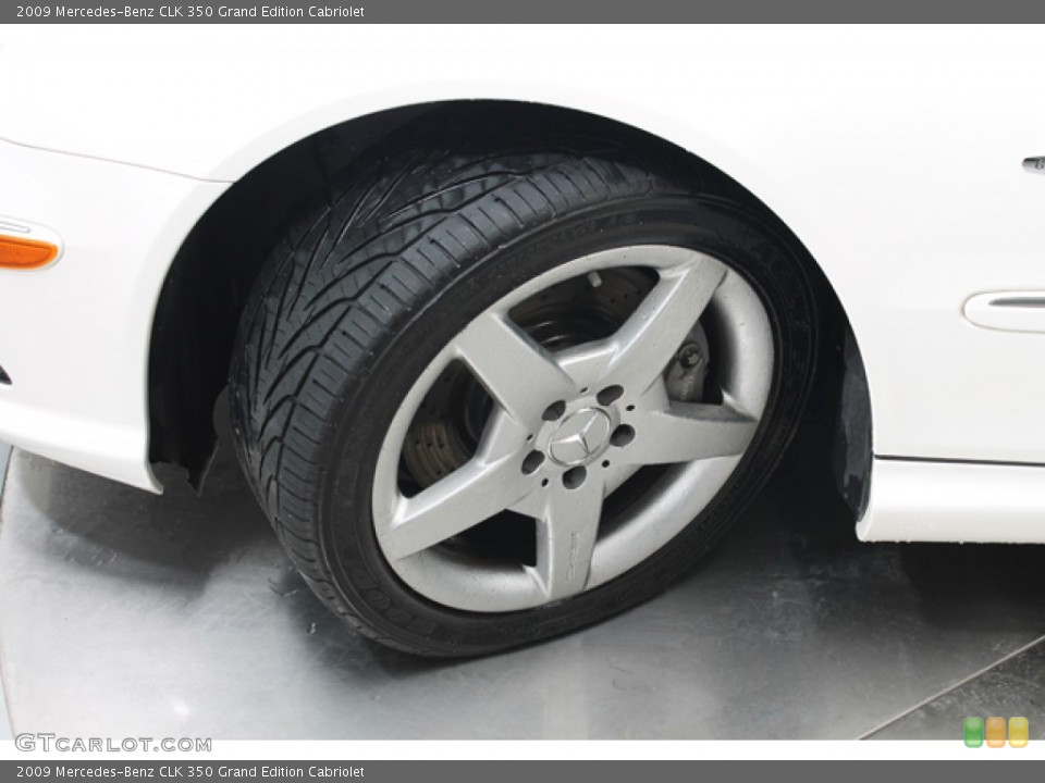 2009 Mercedes-Benz CLK 350 Grand Edition Cabriolet Wheel and Tire Photo #78615375
