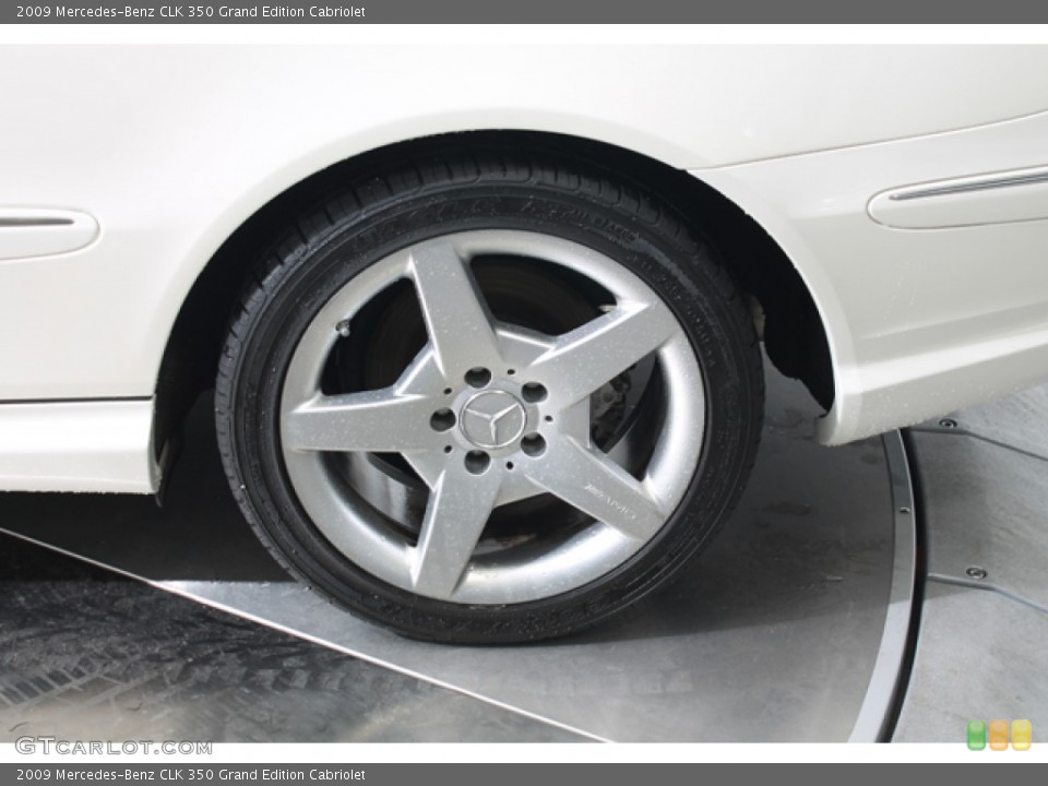 2009 Mercedes-Benz CLK 350 Grand Edition Cabriolet Wheel and Tire Photo #78615462