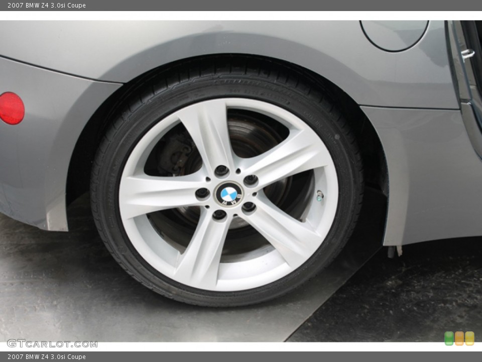 2007 BMW Z4 3.0si Coupe Wheel and Tire Photo #78615918