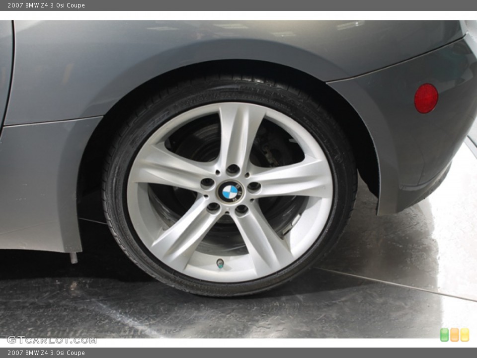 2007 BMW Z4 3.0si Coupe Wheel and Tire Photo #78615936
