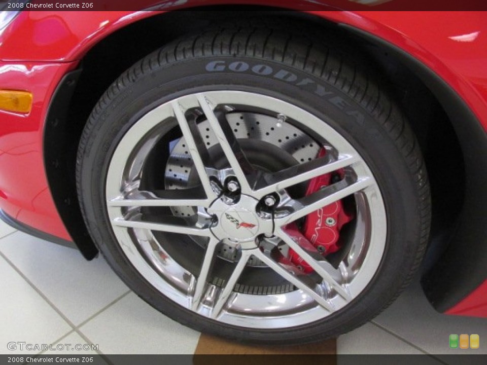2008 Chevrolet Corvette Z06 Wheel and Tire Photo #78618744
