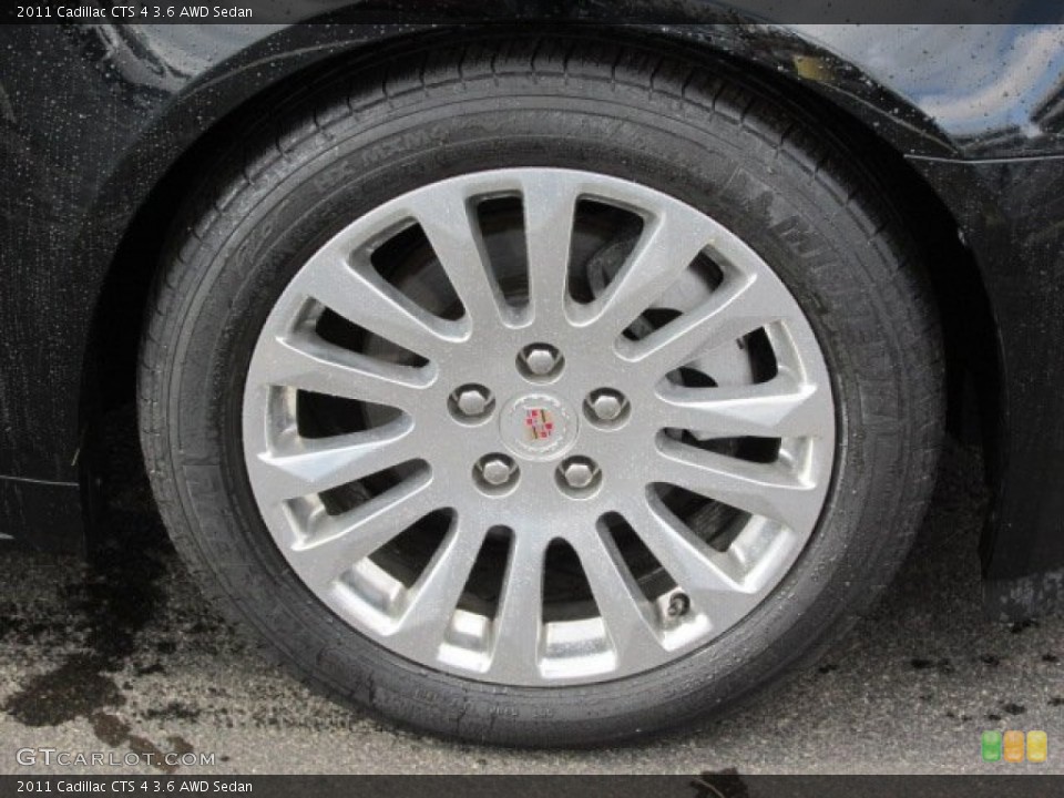 2011 Cadillac CTS 4 3.6 AWD Sedan Wheel and Tire Photo #78620024