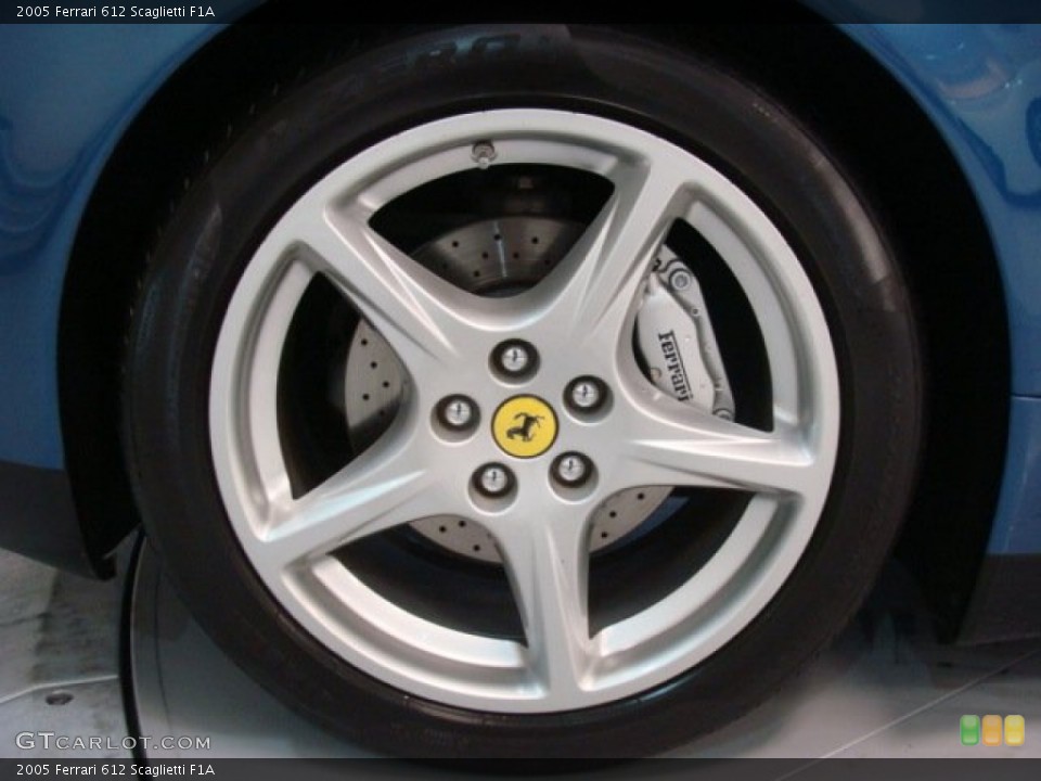 2005 Ferrari 612 Scaglietti F1A Wheel and Tire Photo #78627248