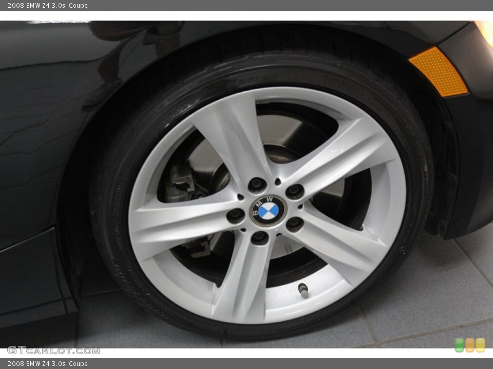 2008 BMW Z4 3.0si Coupe Wheel and Tire Photo #78628959
