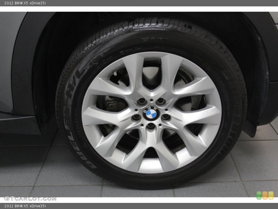 2012 BMW X5 xDrive35i Wheel and Tire Photo #78629880