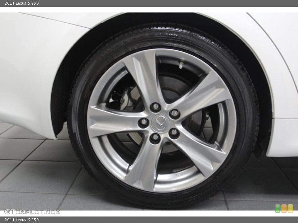 2011 Lexus IS 250 Wheel and Tire Photo #78632394