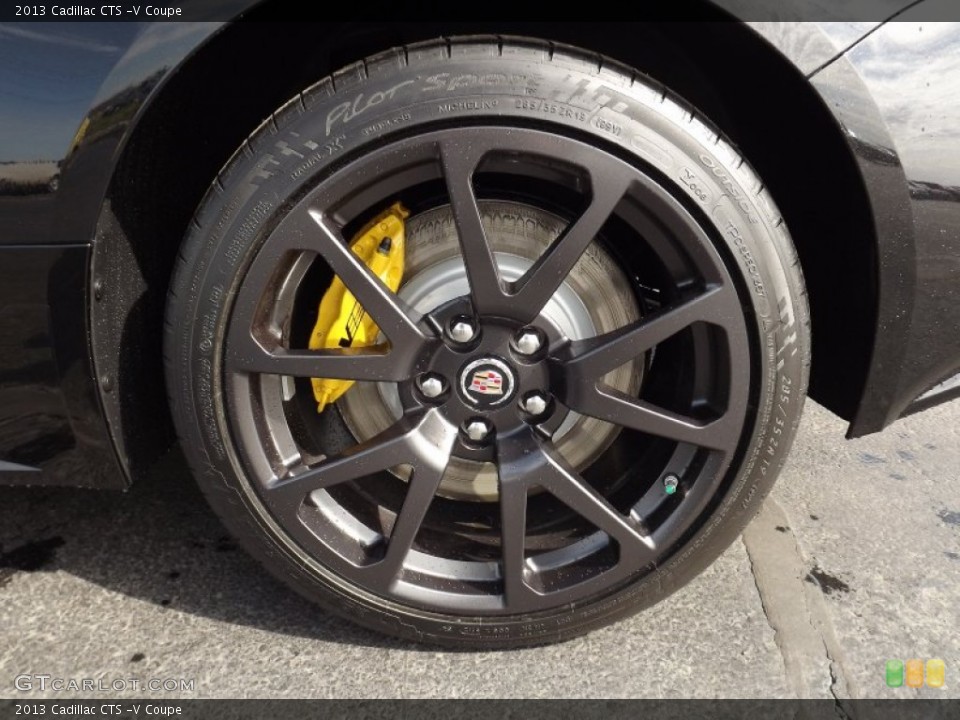 2013 Cadillac CTS -V Coupe Wheel and Tire Photo #78634305