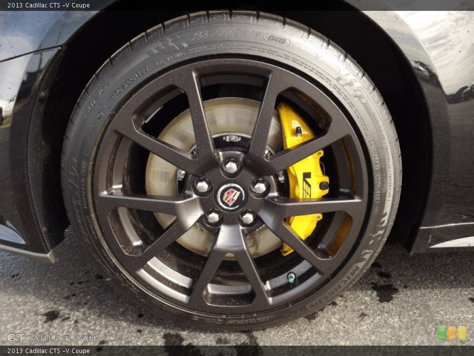 2013 Cadillac CTS -V Coupe Wheel and Tire Photo #78634311