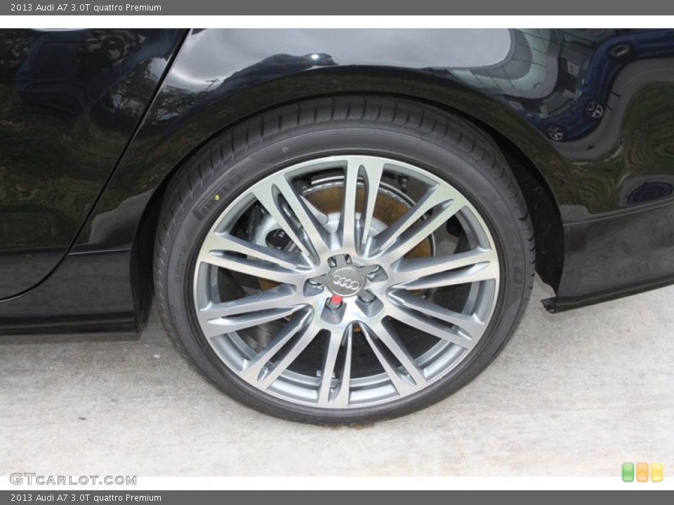 2013 Audi A7 3.0T quattro Premium Wheel and Tire Photo #78645610