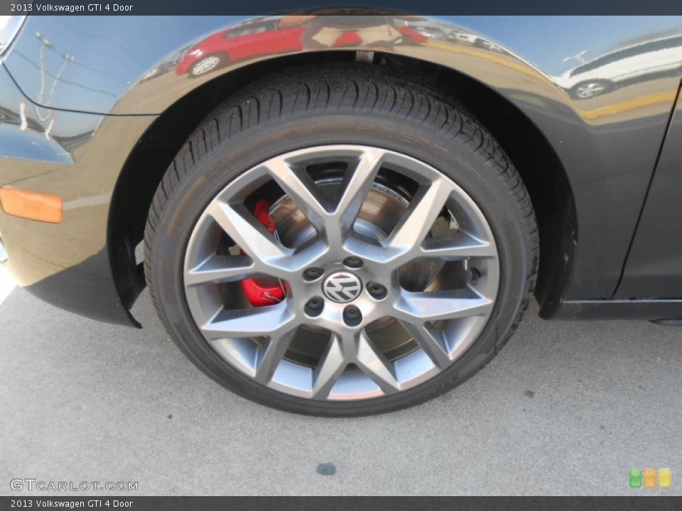 2013 Volkswagen GTI 4 Door Wheel and Tire Photo #78647713