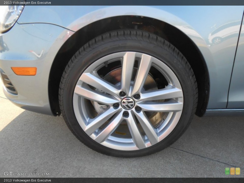 2013 Volkswagen Eos Executive Wheel and Tire Photo #78648751