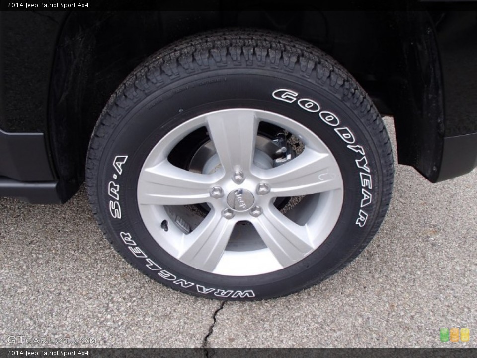 2014 Jeep Patriot Sport 4x4 Wheel and Tire Photo #78648787
