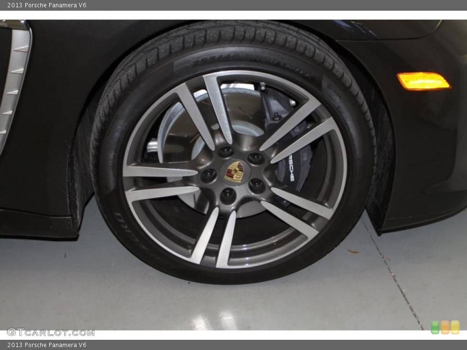2013 Porsche Panamera V6 Wheel and Tire Photo #78649762
