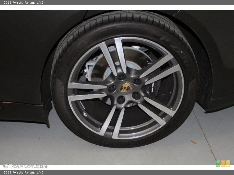 2013 Porsche Panamera V6 Wheel and Tire Photo #78649867