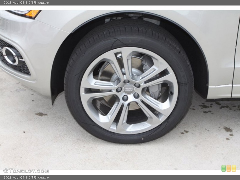 2013 Audi Q5 3.0 TFSI quattro Wheel and Tire Photo #78650777