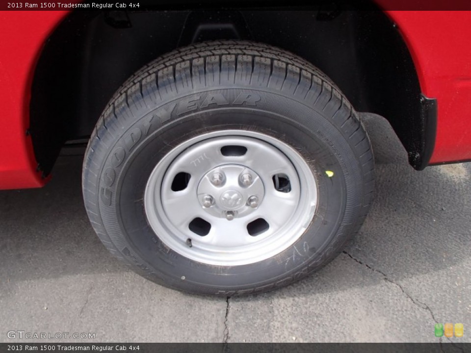 2013 Ram 1500 Tradesman Regular Cab 4x4 Wheel and Tire Photo #78651283