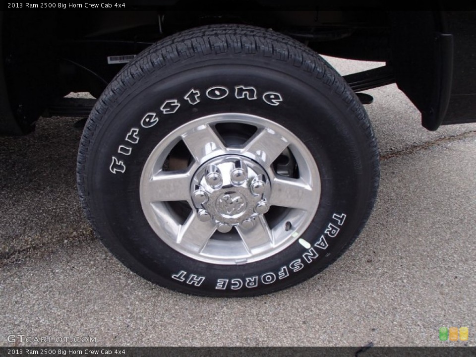 2013 Ram 2500 Big Horn Crew Cab 4x4 Wheel and Tire Photo #78651723