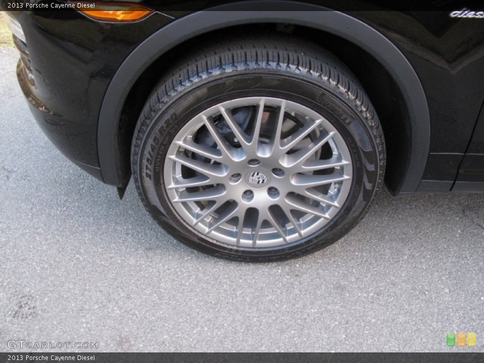2013 Porsche Cayenne Diesel Wheel and Tire Photo #78652231
