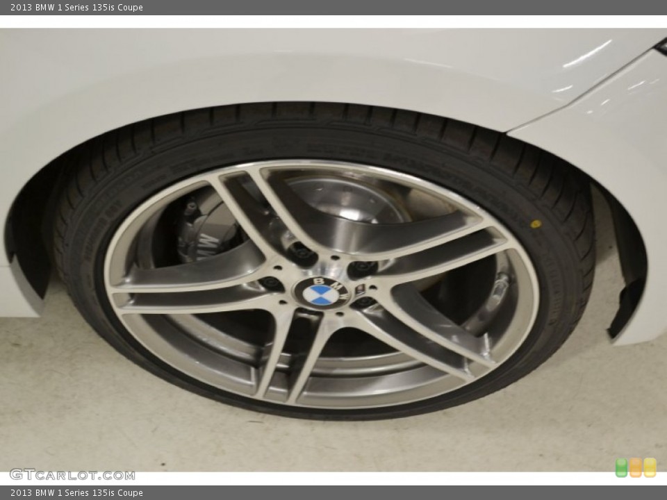 2013 BMW 1 Series 135is Coupe Wheel and Tire Photo #78652461