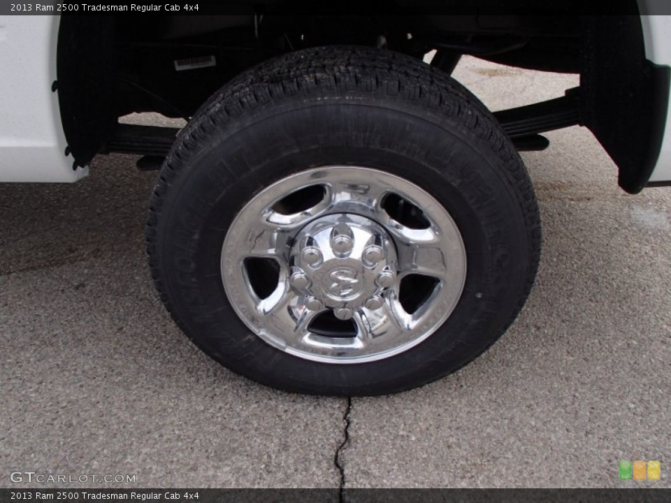 2013 Ram 2500 Tradesman Regular Cab 4x4 Wheel and Tire Photo #78652529