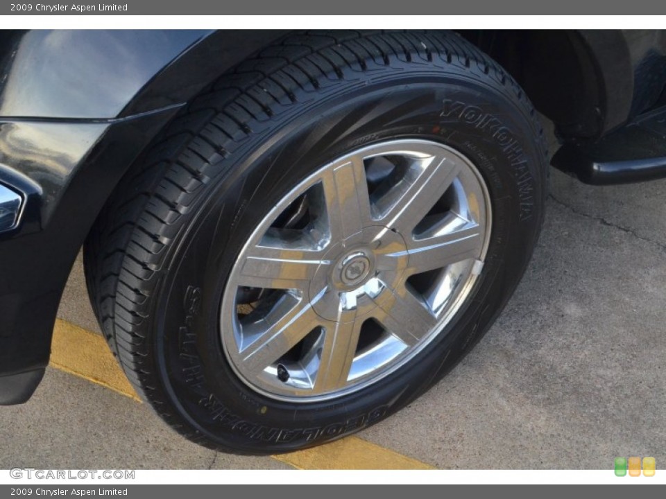 2009 Chrysler Aspen Limited Wheel and Tire Photo #78652599