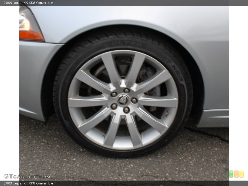 2009 Jaguar XK XK8 Convertible Wheel and Tire Photo #78653656