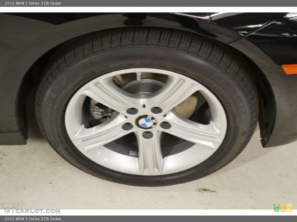 2013 BMW 3 Series 328i Sedan Wheel and Tire Photo #78655714