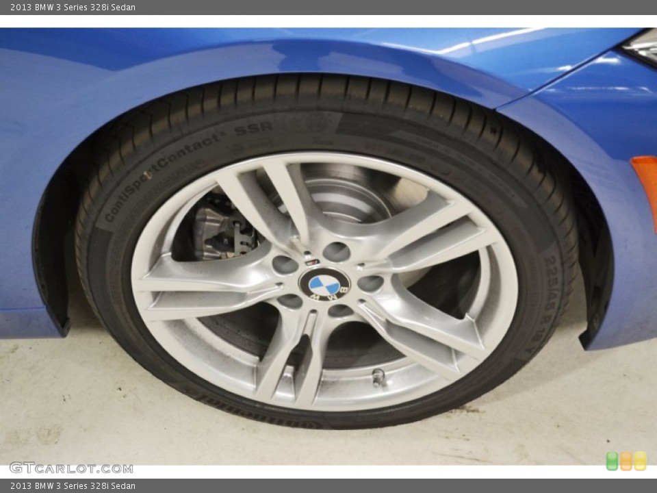 2013 BMW 3 Series 328i Sedan Wheel and Tire Photo #78655921