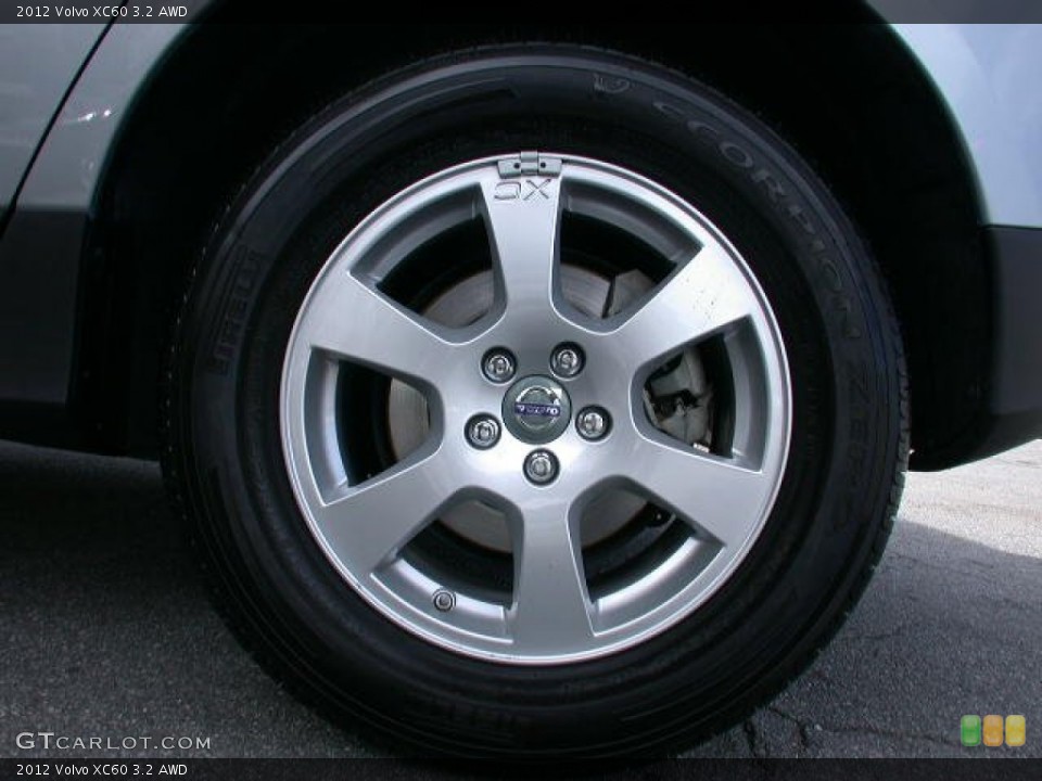 2012 Volvo XC60 3.2 AWD Wheel and Tire Photo #78656383