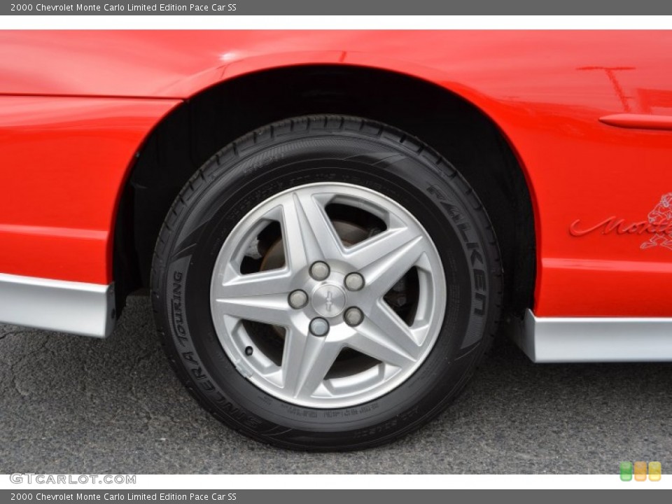 2000 Chevrolet Monte Carlo Limited Edition Pace Car SS Wheel and Tire Photo #78657697