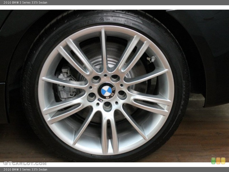 2010 BMW 3 Series 335i Sedan Wheel and Tire Photo #78657762