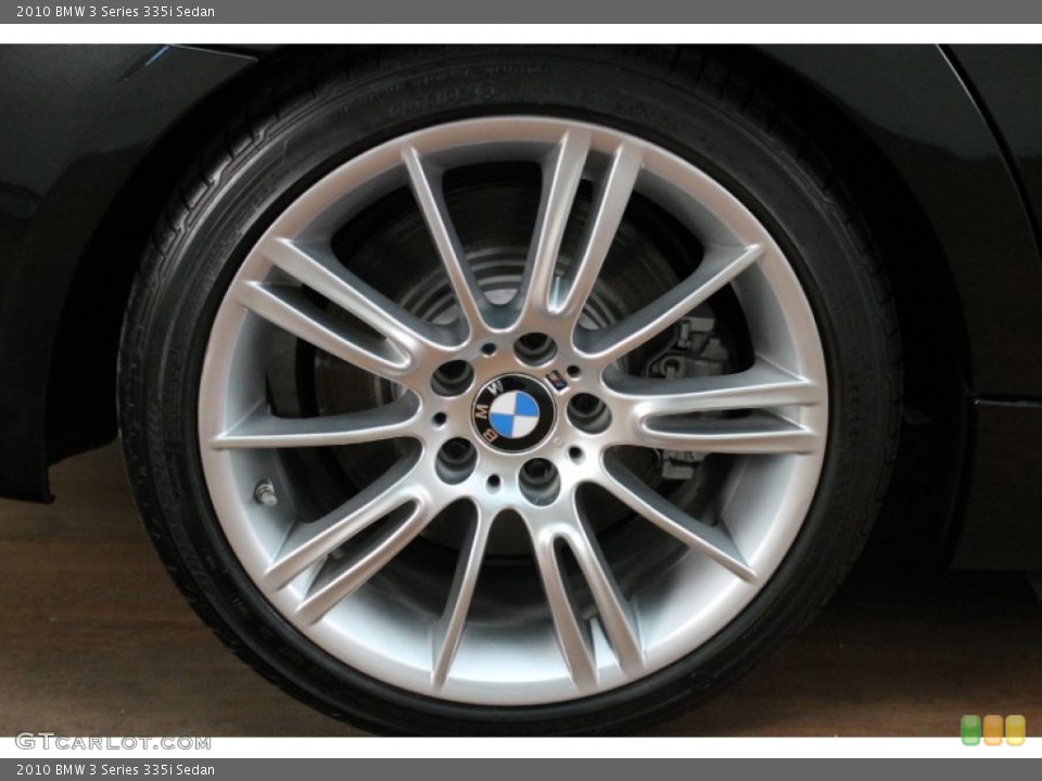 2010 BMW 3 Series 335i Sedan Wheel and Tire Photo #78657787