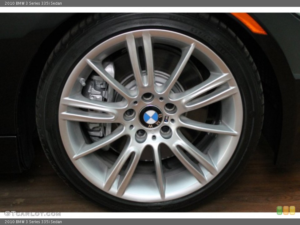 2010 BMW 3 Series 335i Sedan Wheel and Tire Photo #78657806