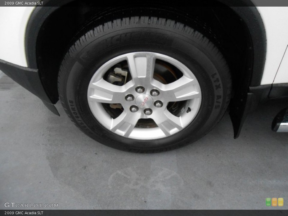 2009 GMC Acadia SLT Wheel and Tire Photo #78660215