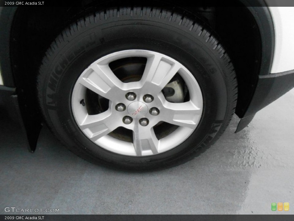 2009 GMC Acadia SLT Wheel and Tire Photo #78660274