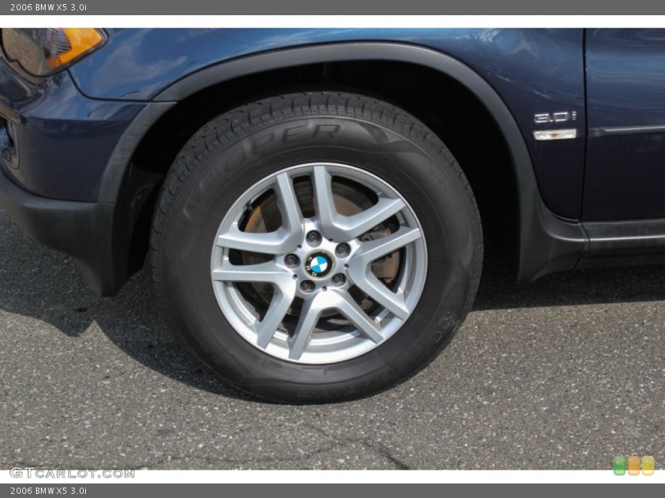 2006 BMW X5 3.0i Wheel and Tire Photo #78661420