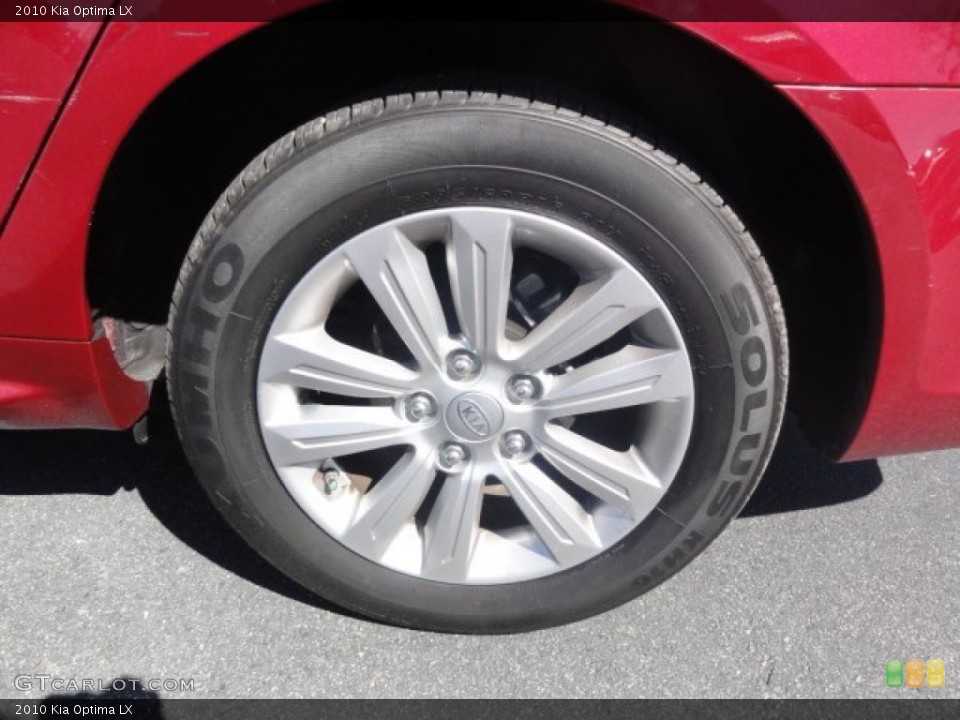 2010 Kia Optima LX Wheel and Tire Photo #78661642