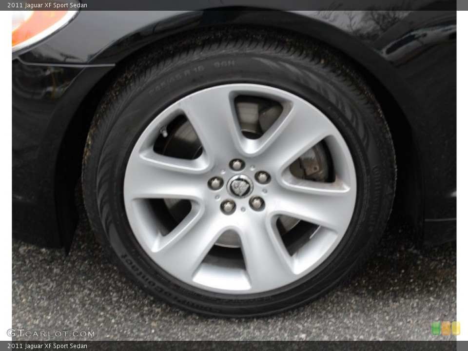 2011 Jaguar XF Sport Sedan Wheel and Tire Photo #78662172