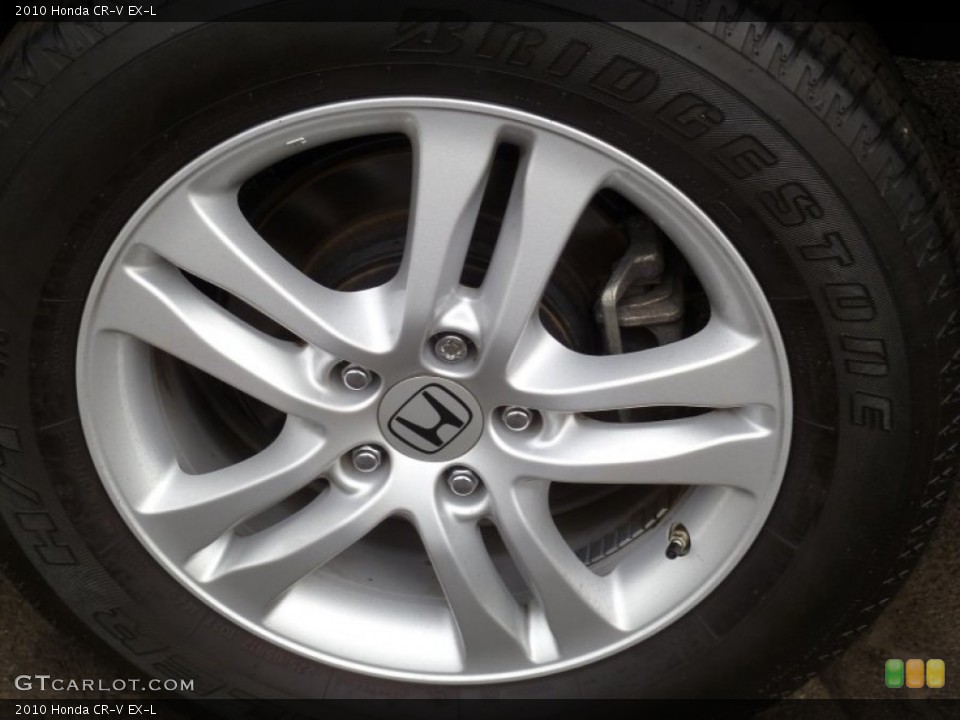 2010 Honda CR-V EX-L Wheel and Tire Photo #78664333