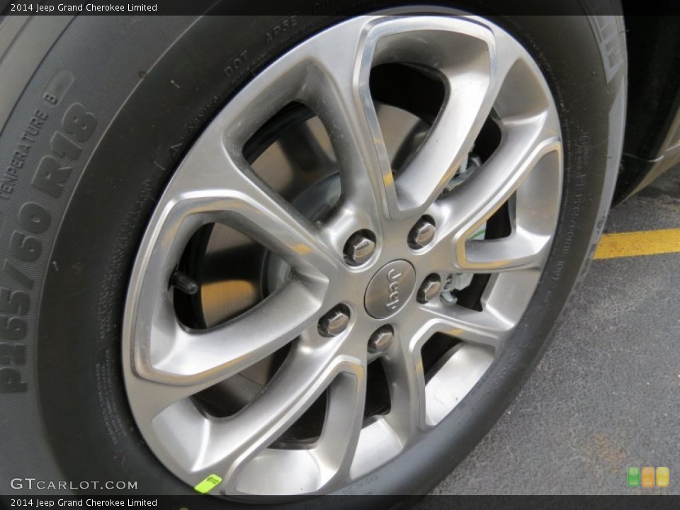 2014 Jeep Grand Cherokee Limited Wheel and Tire Photo #78666031