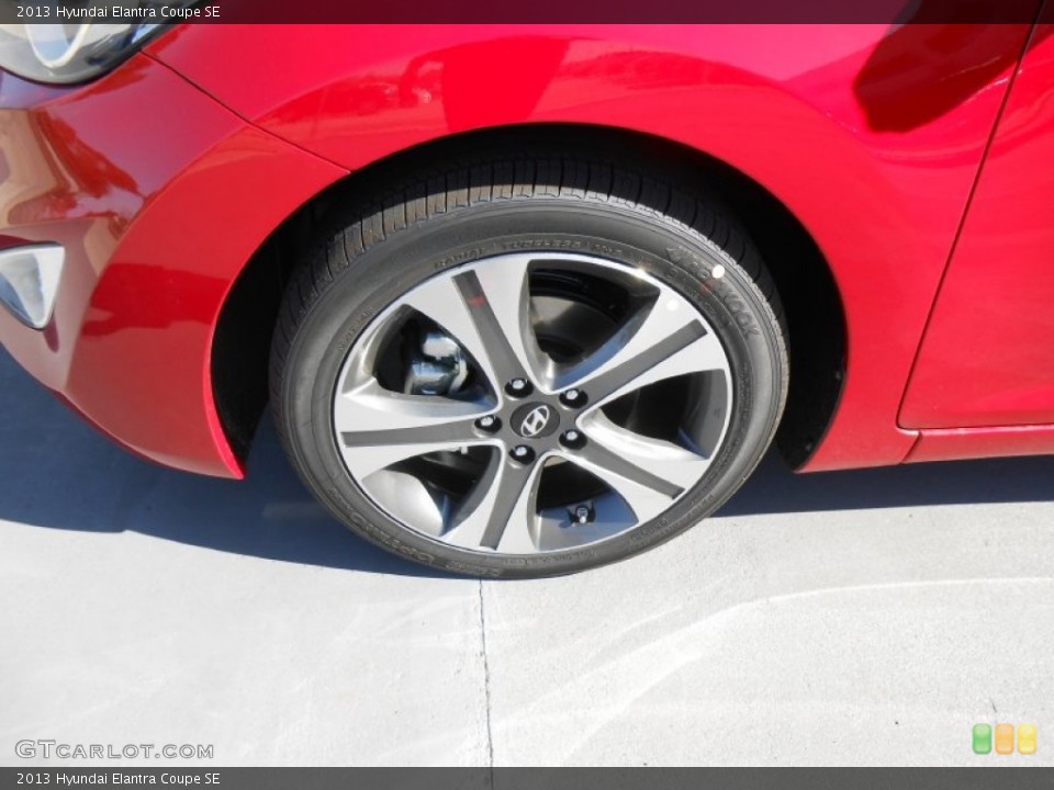 2013 Hyundai Elantra Coupe SE Wheel and Tire Photo #78666124